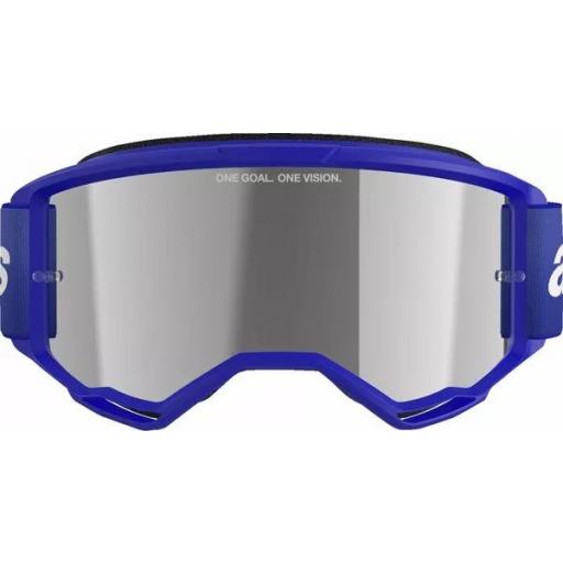 Gafas Alpinestars Vision 3 Wordmark color azul cristal plata espejo [2]