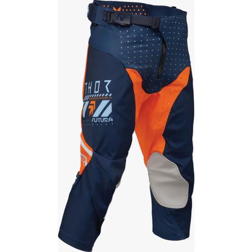 Pantalon infantil Thor Launchmode Futura azul marino y naranja  [1]