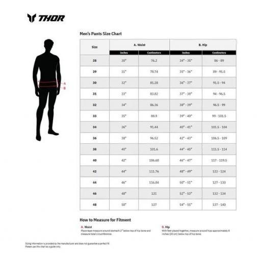 Pantalón Thor Sportmode Carbon rojo y negro '26 [4]