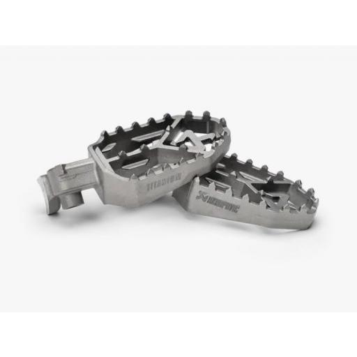 Estriberas de titanio Akrapovic para Yamaha Tenere 700 2019 - ... [0]