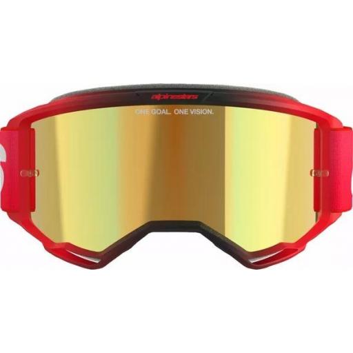 Gafas Alpinestars Vision 5 Blaze color rojo cristal oro [2]