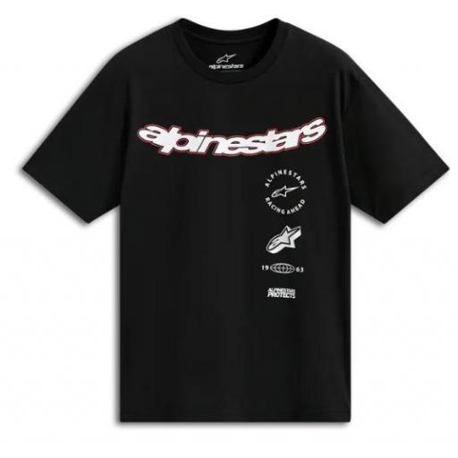 Camiseta Alpinestars CSF Abus negra [0]