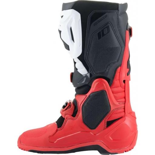 Alpinestars Tech 10 Enduro rojas, negras y blancas [1]