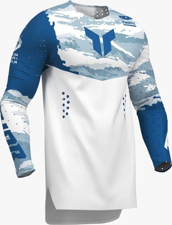 Jersey Thor Sportmode Recon LE '26 blanco y azul