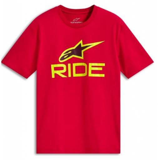 Camiseta Alpinestars CSF Ride 4.0 roja