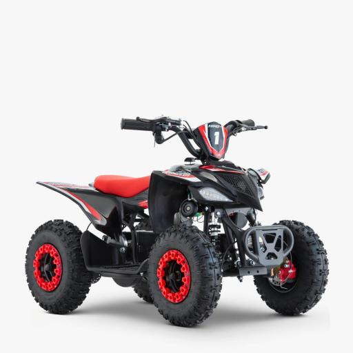 POCKET QUAD infantil electrico APOLLO HIRO COBRA 2025  800W Rojo