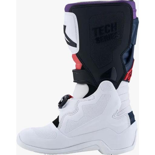 Botas Alpinestars Youth Tech 7S Infantil Dark Blue / White / Black [3]