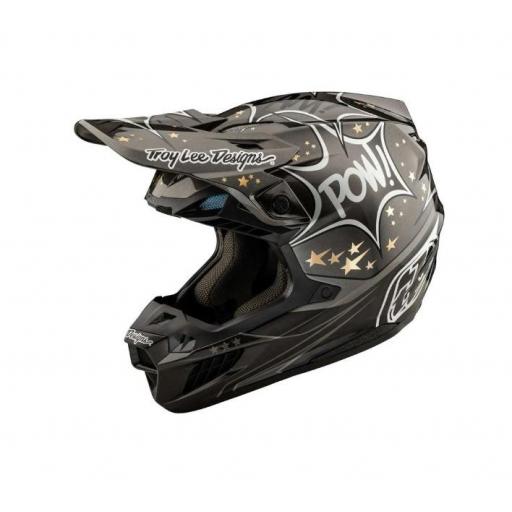 Casco Troy Lee Designs SE5 Carbon MIPS Cosmic Explosion Gris [0]