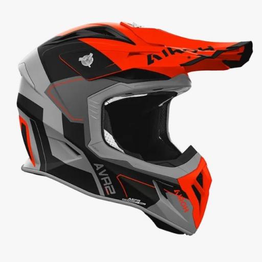 Airoh AVIATOR ACE 2 SHIELD naranja matte