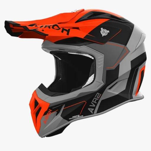 Airoh AVIATOR ACE 2 SHIELD naranja matte [1]
