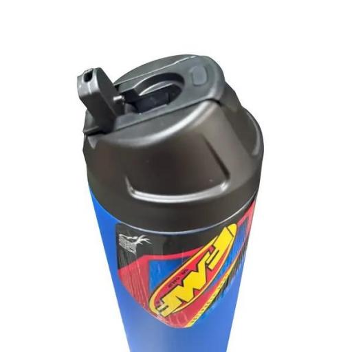 Botella térmica FMF Factory 4.1 de acero inoxidable - azul 591 ml [2]