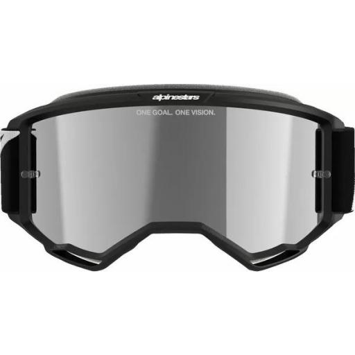 Gafas Alpinestars Vision 5 Corp color negro cristal plata espejo  [2]