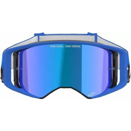 Gafas Alpinestars Supertech Corp Goggle Absolute Vision color  aazul cristal azul [2]