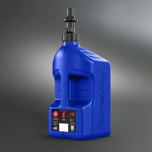 Bidón Tuff Jug 20 litros azul con tapón Ripper Cap