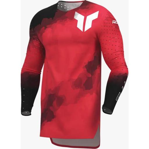 Jersey Thor Sportmode Carbon rojo y negro '26 [1]