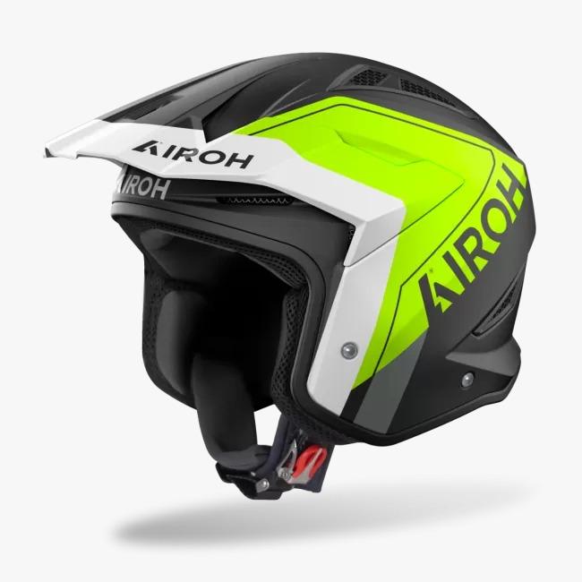 Casco de Trial Airoh TRR II Hunt Amarillo