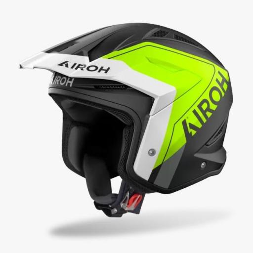 Casco de Trial Airoh TRR II Hunt Amarillo