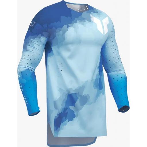 Jersey Thor Sportmode Carbon azul claro '26