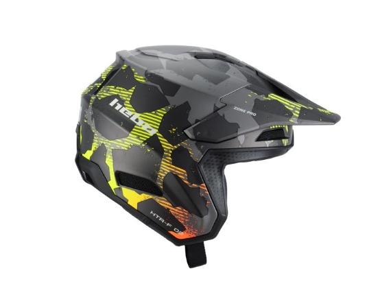 Casco Trial Hebo HTR F02 ZONE PRO Camuflaje