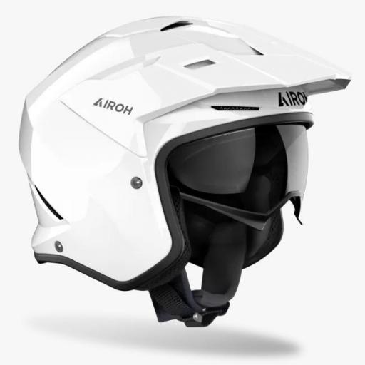 Casco Jet Airoh Kombakt Color Blanco [2]
