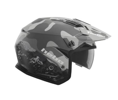 Casco Trial Hebo HTR-P01 V6 Camo Mate