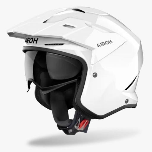Casco Jet Airoh Kombakt Color Blanco