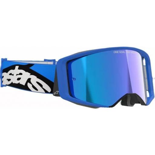 Gafas Alpinestars Supertech Corp Goggle Absolute Vision color  aazul cristal azul [1]