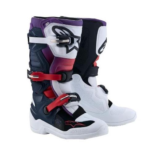 Botas Alpinestars Youth Tech 7S Infantil Dark Blue / White / Black [0]