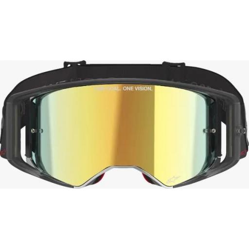 Gafas Alpinestars Supertech Corp Vista Absolute Vision color negro cristal oro [2]