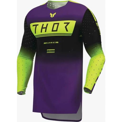 Jersey Thor Sportmode GEO negro y púrpura '26 [1]