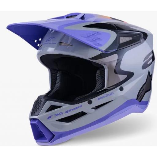 Casco Alpinestars SM3 infantil / junior replica Jettson