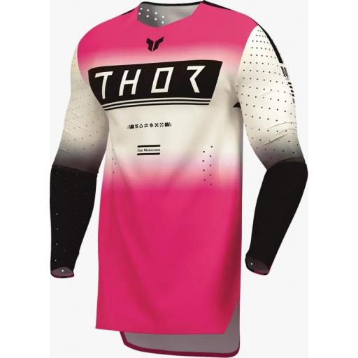 Jersey Thor Sportmode Geo rosa y blanco '26 [1]