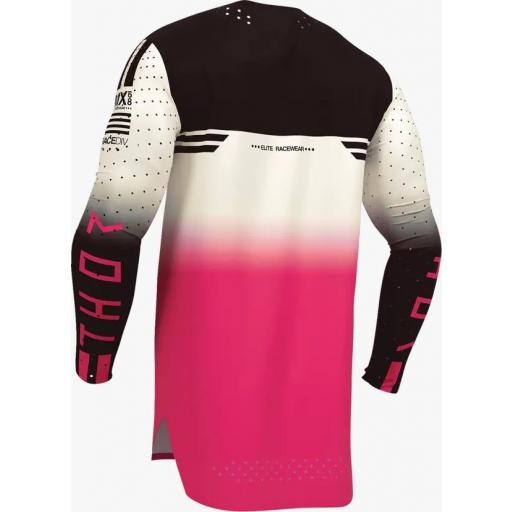 Jersey Thor Sportmode Geo rosa y blanco '26 [2]