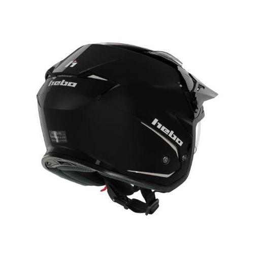 Casco Trial Hebo HTR-P01 V6 MONO Negro  [2]
