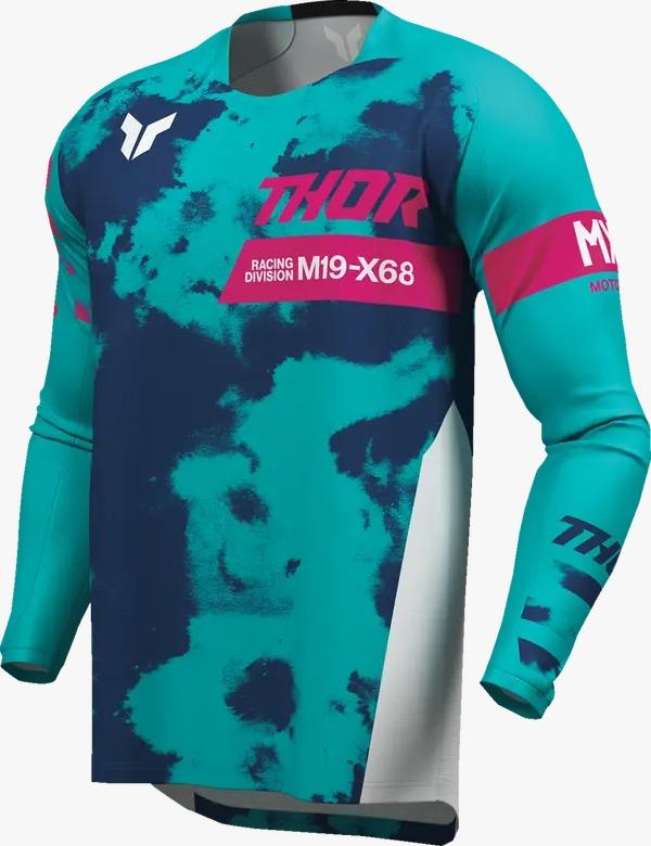 Camiseta infantil Thor Launchmode Bleach Aqua