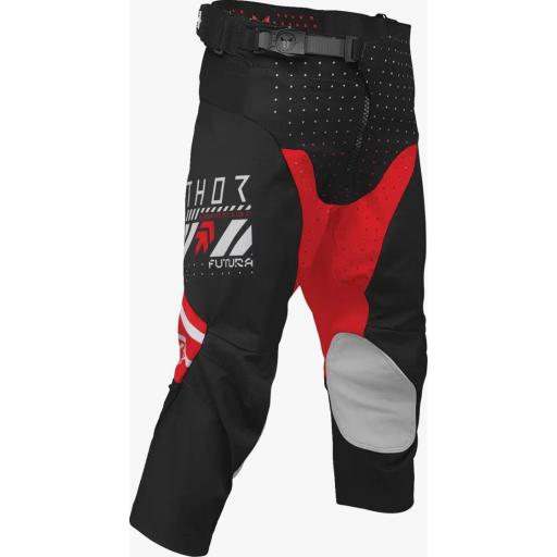 Pantalon infantil Thor Launchmode Futura negro y rojo [1]