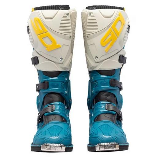 BOTAS SIDI CROSSFIRE 3 azul, blanco y amarillo [2]