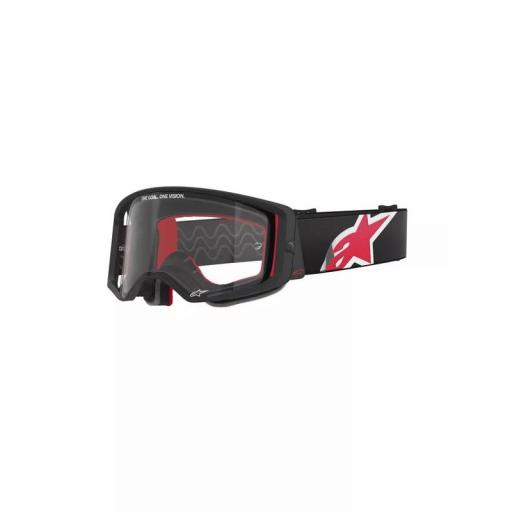 Gafas Alpinestars Supertech Corp Goggle Absolute Vision color negro cristal transparente [0]