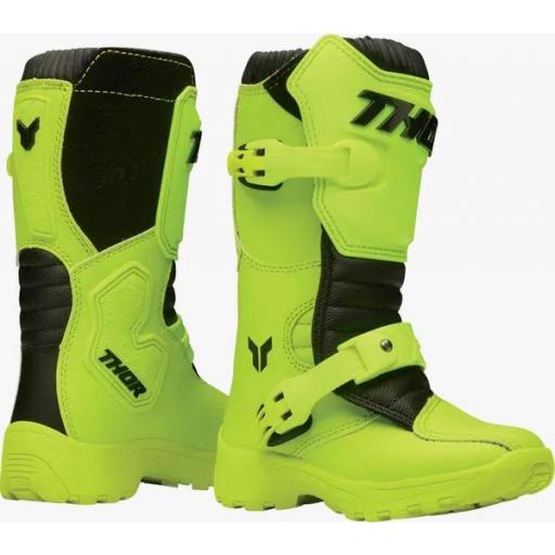 Botas Thor MINI BLITZ Amarillo fluor
