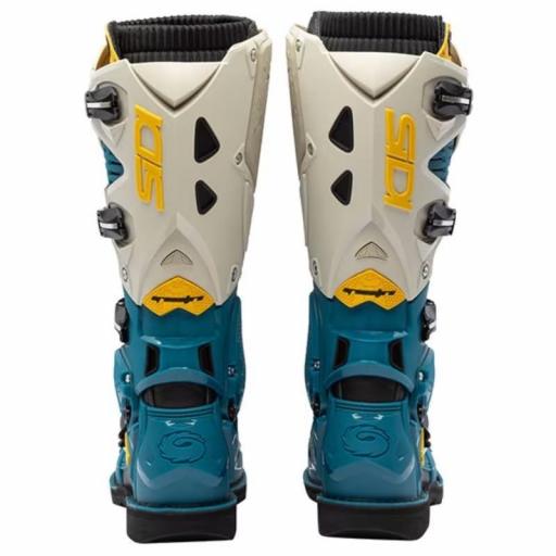 BOTAS SIDI CROSSFIRE 3 azul, blanco y amarillo [1]