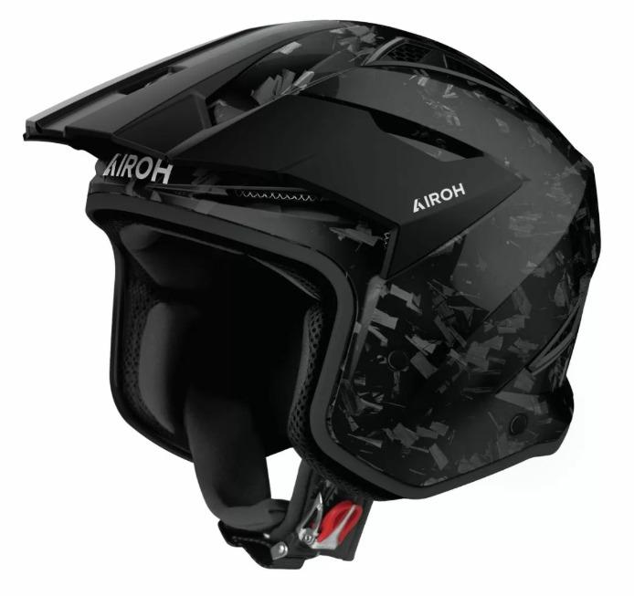 Casco de Trial Airoh TRR II Carbon Gloss