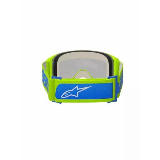 Gafas Alpinestars Vision 5 Corp color amarillo y azul cristal azul espejo  [2]