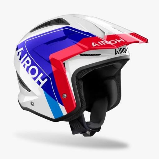 Casco de Trial Airoh TRR II Hunt Blue/Red Gloss [1]