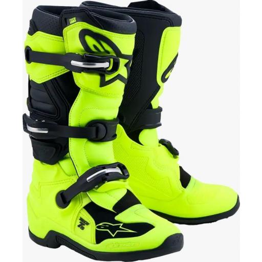 Botas Alpinestars Youth Tech 7S Infantil Yellow / Black [0]