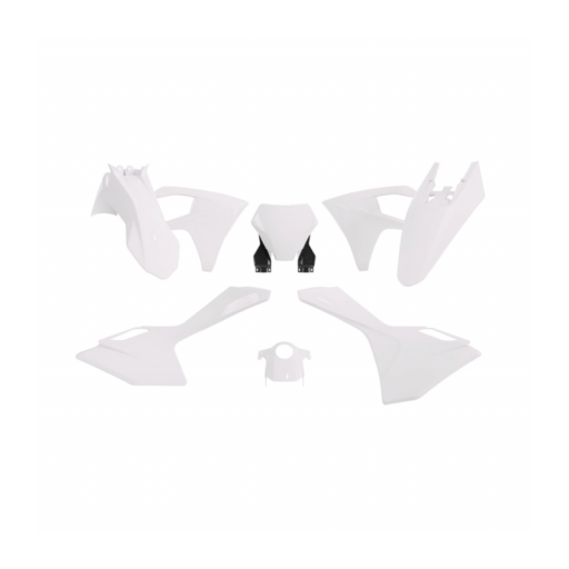 kit de plastica Blanco Gas Gas MC 2024-2025 sin protector horquilla 