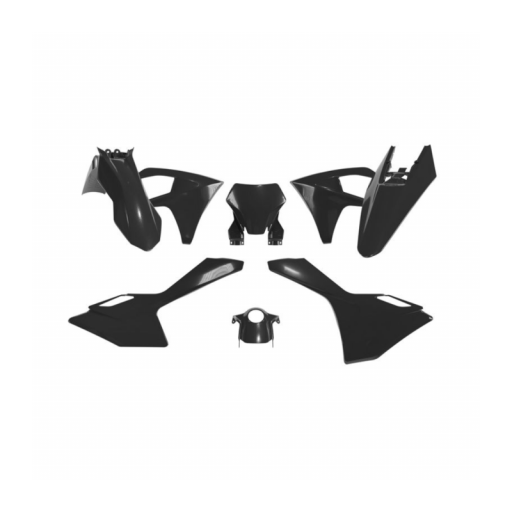kit de plastica Negro Gas Gas MC 2024-2025 sin protector horquilla 
