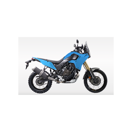 kit de plasticos Yamaha Tenere 700 en color azul claro y negro Revolution