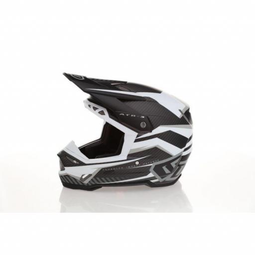6D ATR-3 Rival Matte blanco y negro FIM [0]