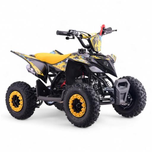 MINI QUAD GASOLINA 49CC ROAN RATTE R6 amarillo [3]