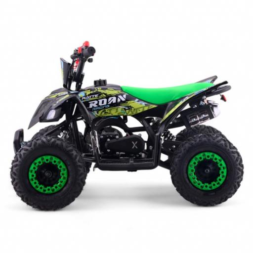 MINI QUAD GASOLINA 49CC ROAN RATTE R6 verde [2]